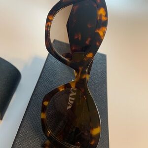 NWT Prada Tortoise Sunglasses